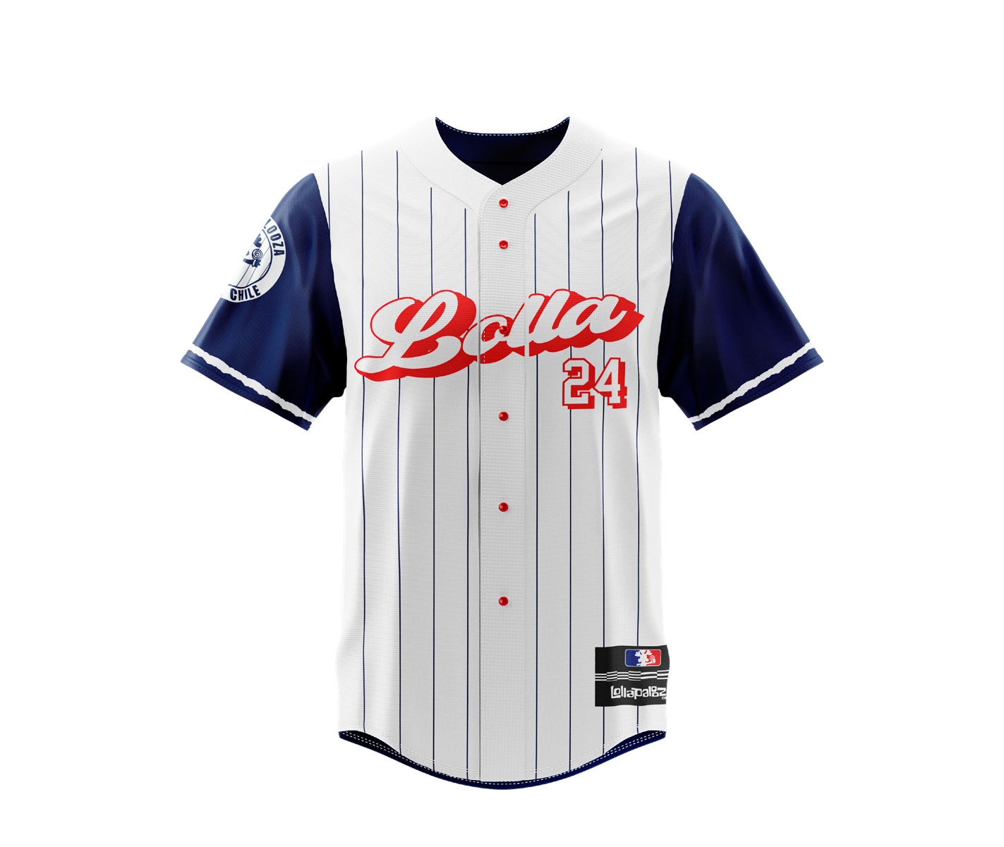 Camiseta Baseball Lolla Vintage - Lollapalooza
