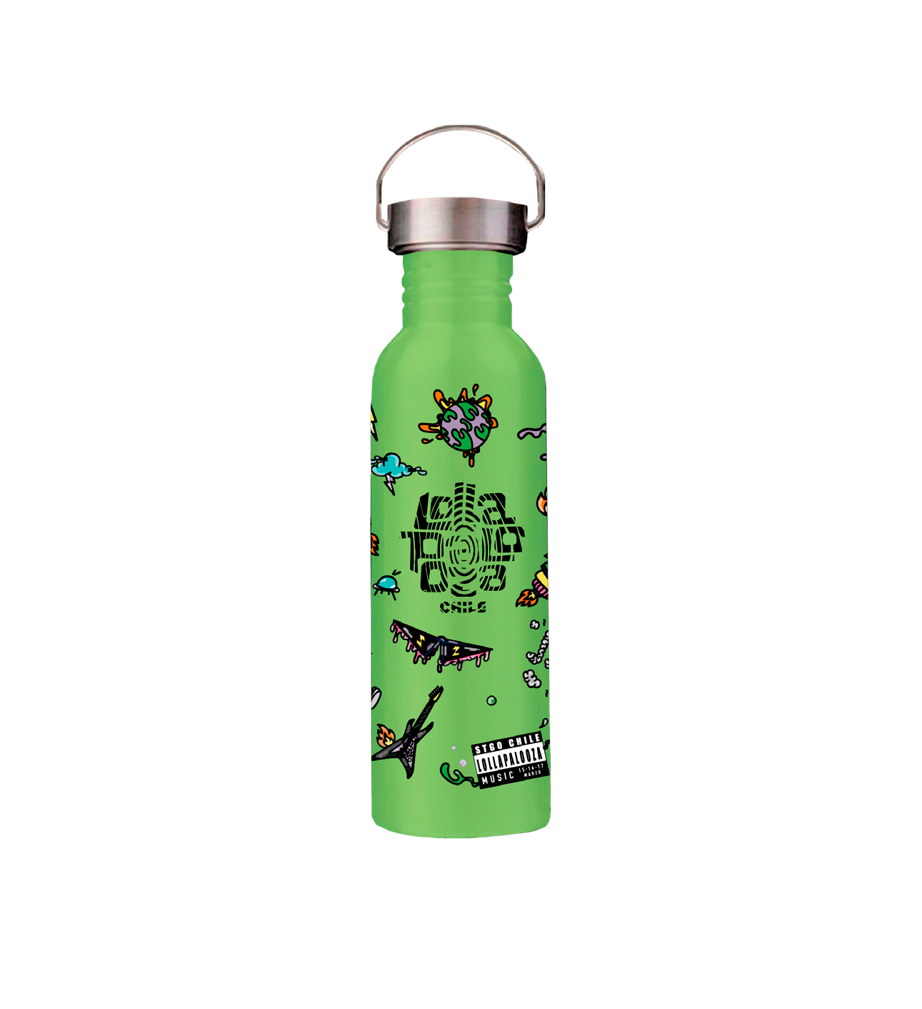 Botella Vintage - Lollapalloza