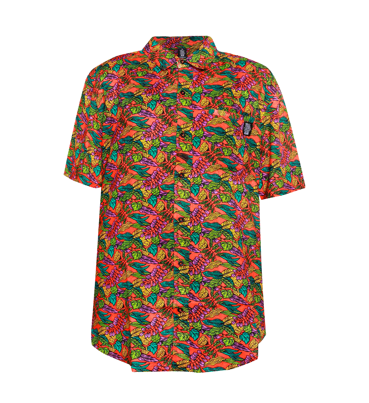 Camisa Flowers Vintage - Lollapalooza