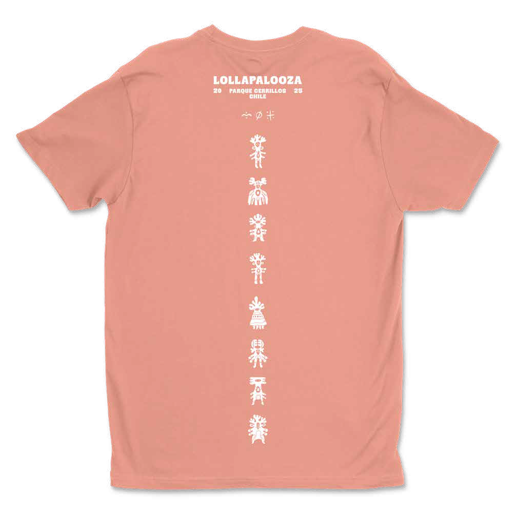 Polera Lollein Coral 2025 - Lollapalooza