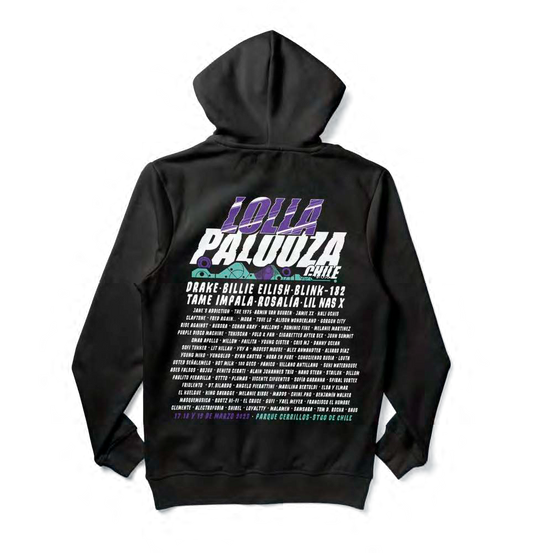 Hoodie Park Line Up Vintage - Lollapalooza