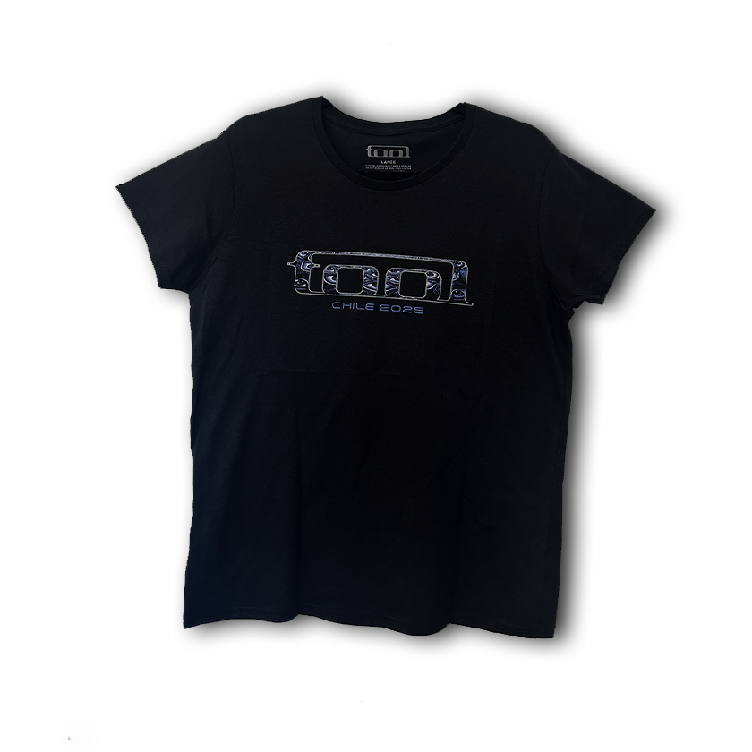 Polera Tool Logo azul mujer - Tool Pop Up 2025
