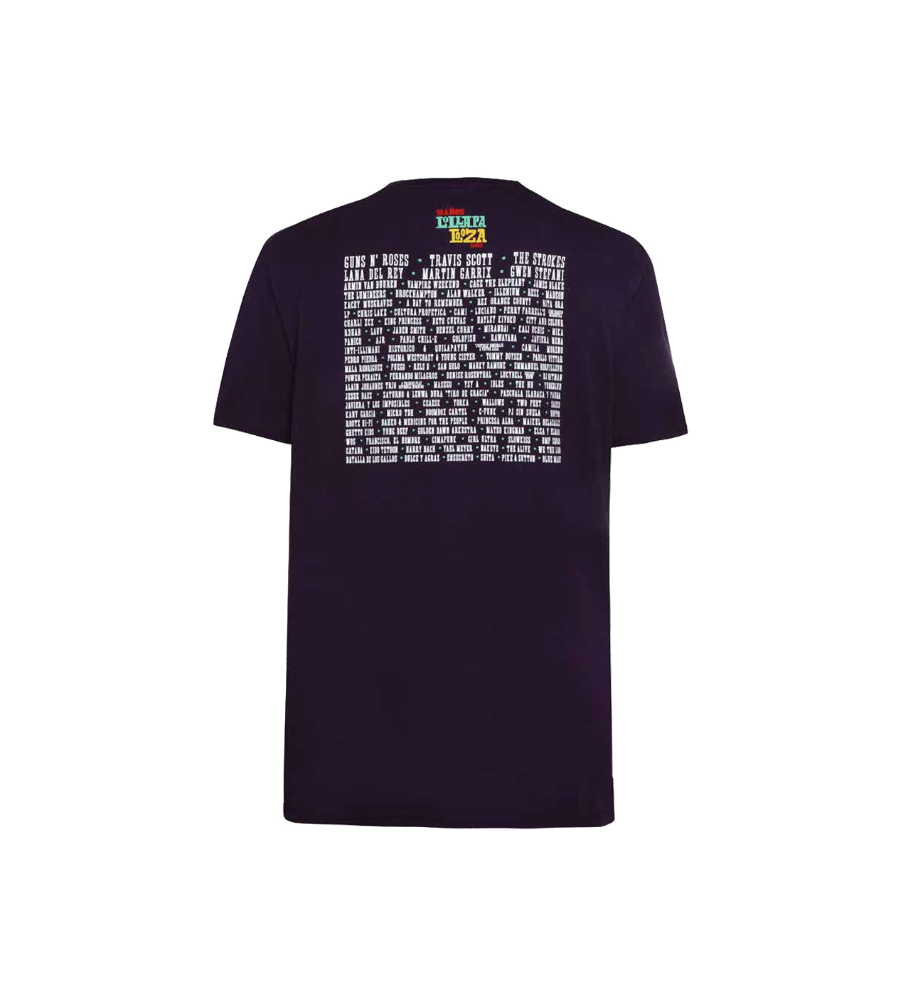 Polera Tirana Vintage - Lollapalooza