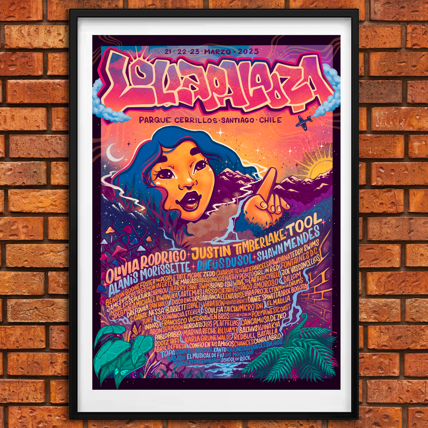 Poster Art - Lollapalooza