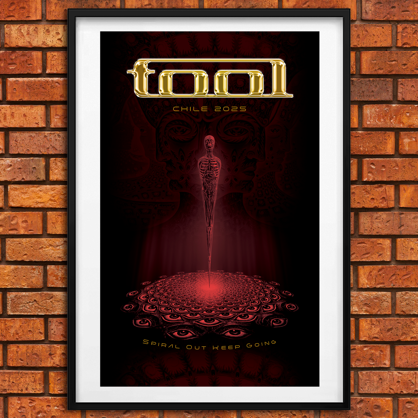 Poster Art - Tool Pop Up 2025