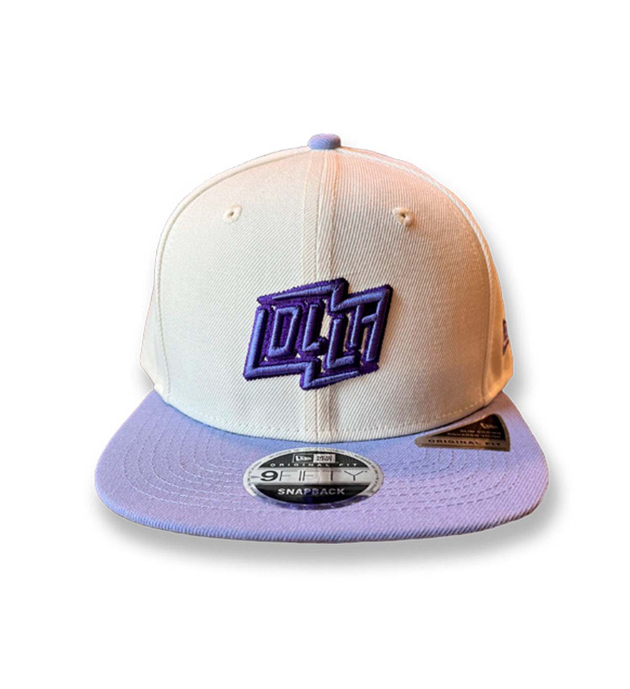 Snapback Lolla Morado Vintage - Lollapalooza