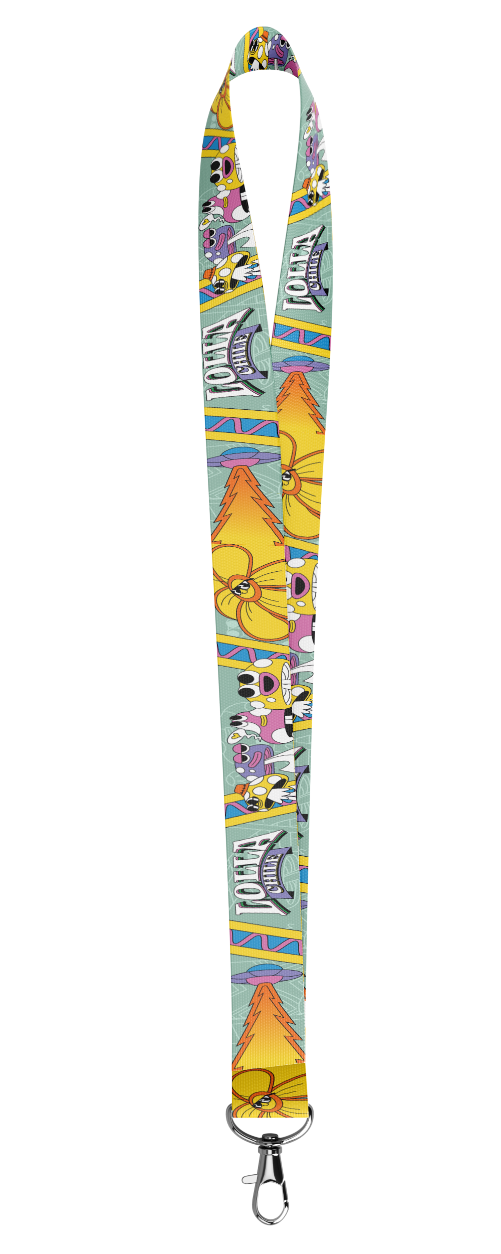 Lanyard Honguitos Lollapalooza Chile 2026